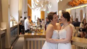 21c Museum Hotel Lesbian Wedding