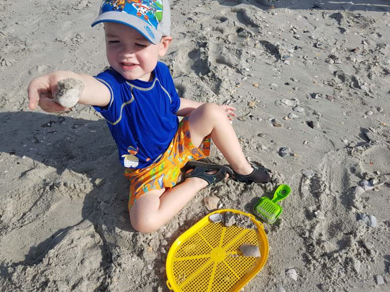 Child Sand Myrtle Beach
