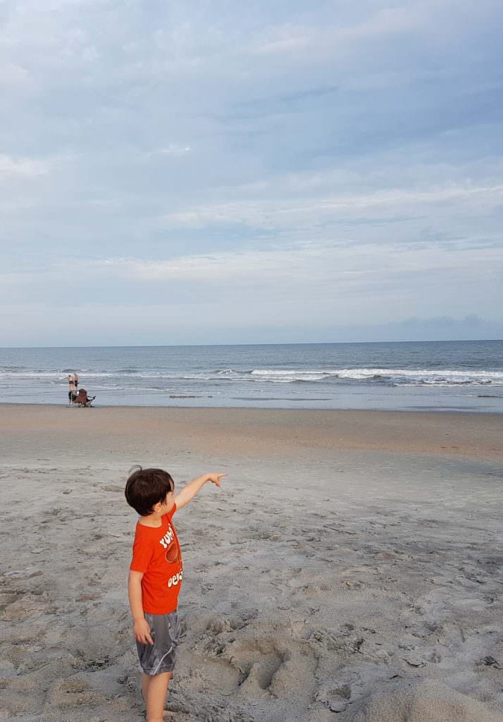 Child at Myrtle Beach