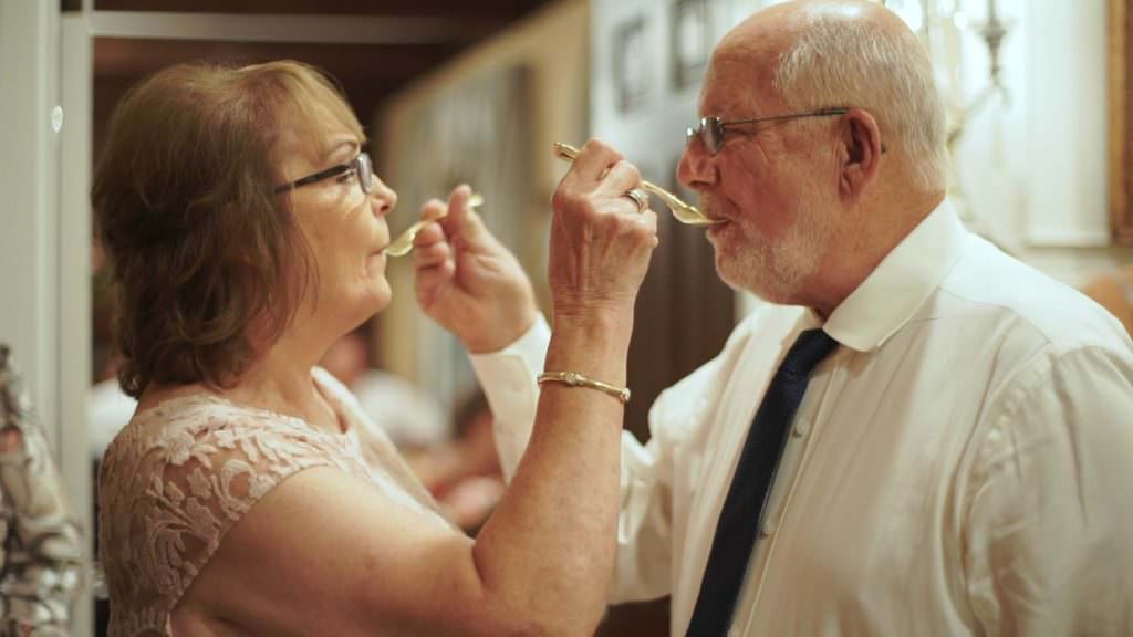 Grandparents Wedding Cake